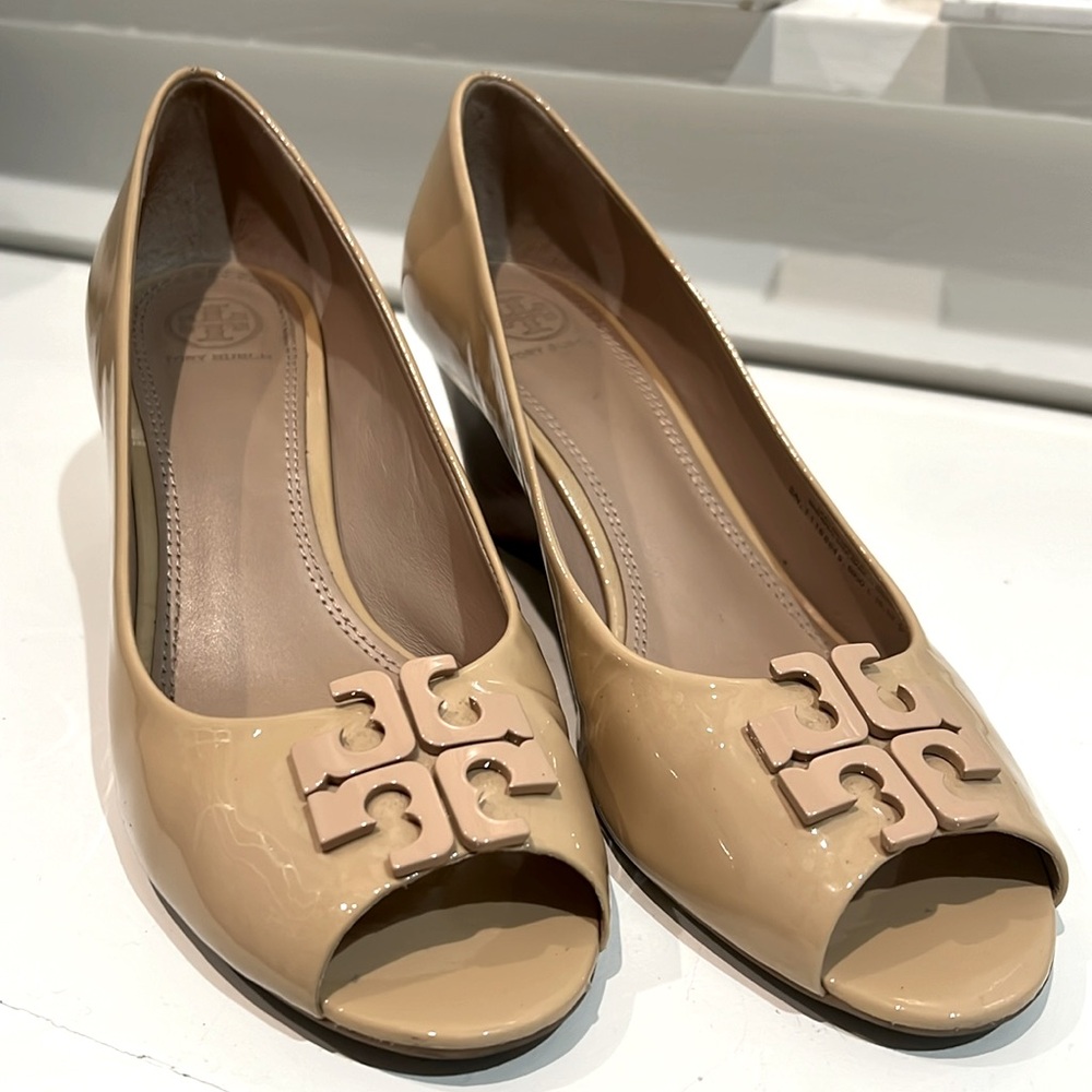 Tory Burch Tan Wedge